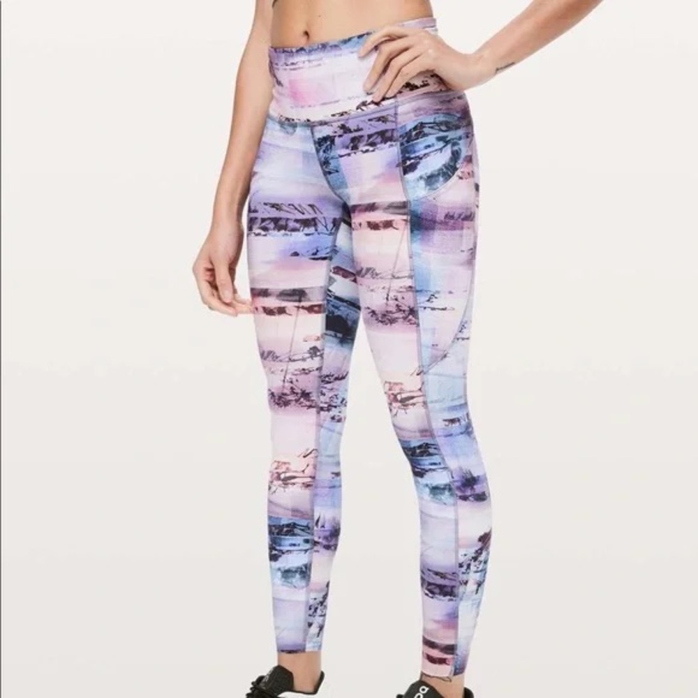Lululemon Multicolor High-Waisted Leggings